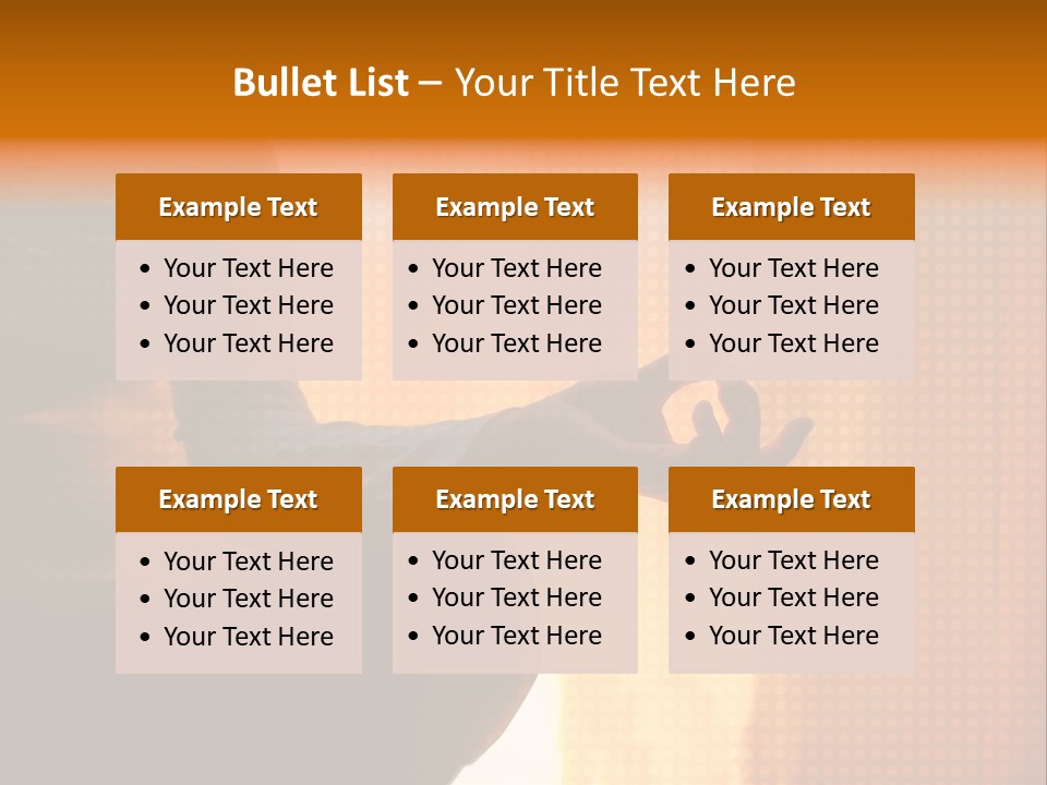 A Woman Sitting In A Yoga Position With Her Hands In The Air PowerPoint Template