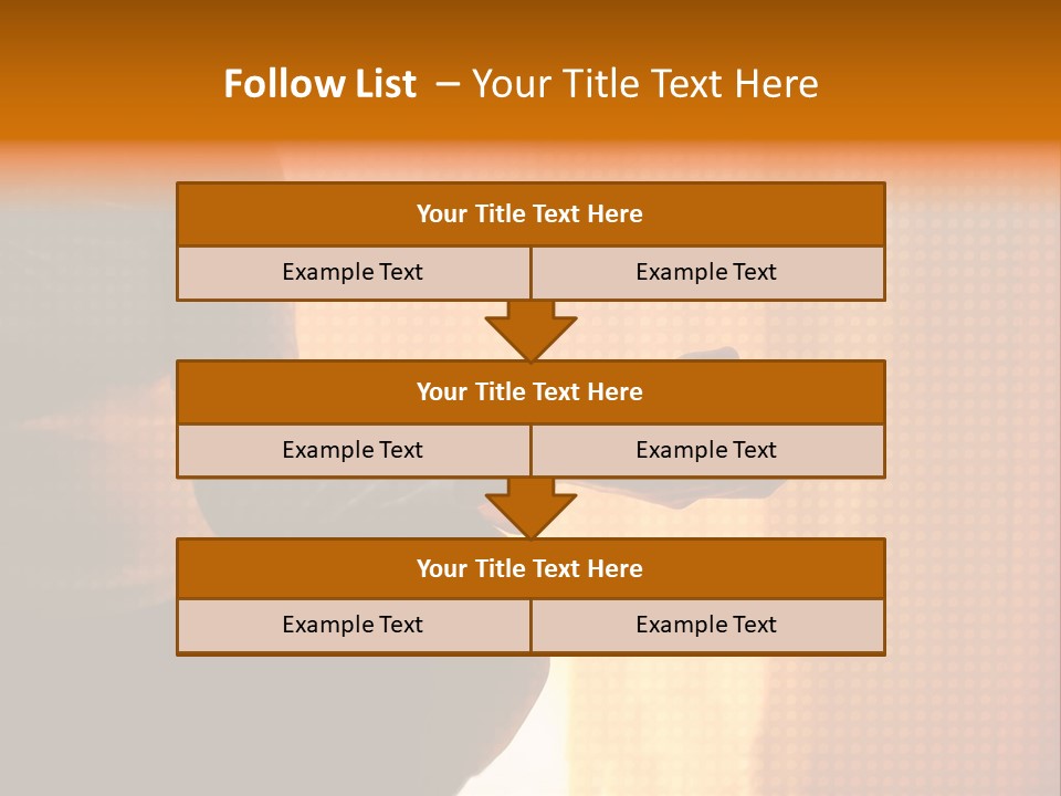 A Woman Sitting In A Yoga Position With Her Hands In The Air PowerPoint Template