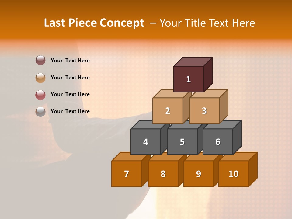 A Woman Sitting In A Yoga Position With Her Hands In The Air PowerPoint Template