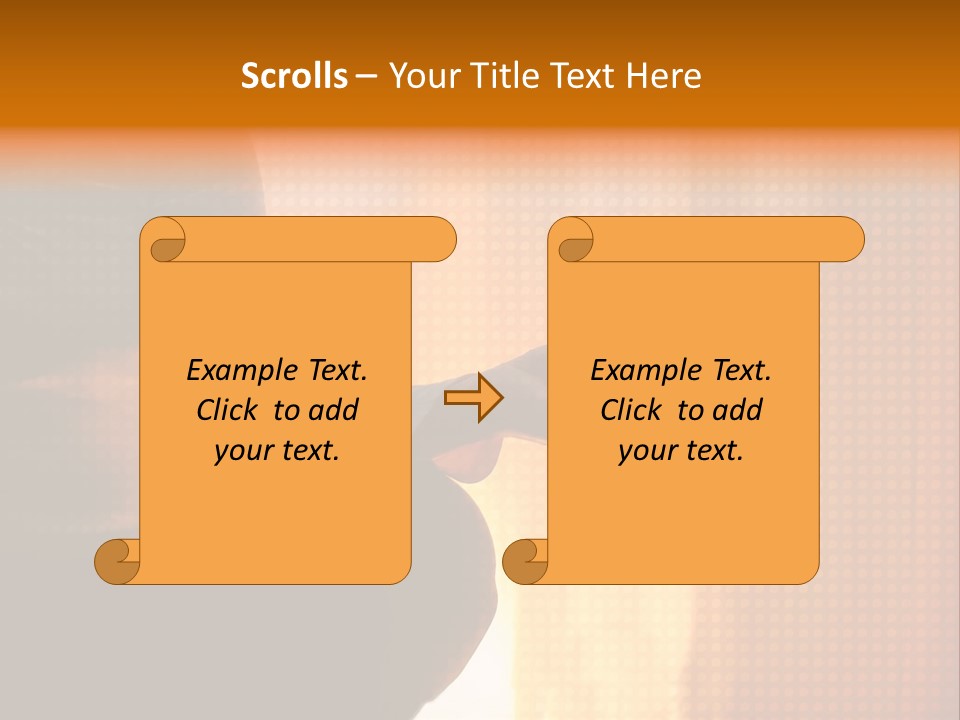 A Woman Sitting In A Yoga Position With Her Hands In The Air PowerPoint Template