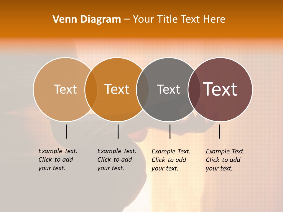 A Woman Sitting In A Yoga Position With Her Hands In The Air PowerPoint Template