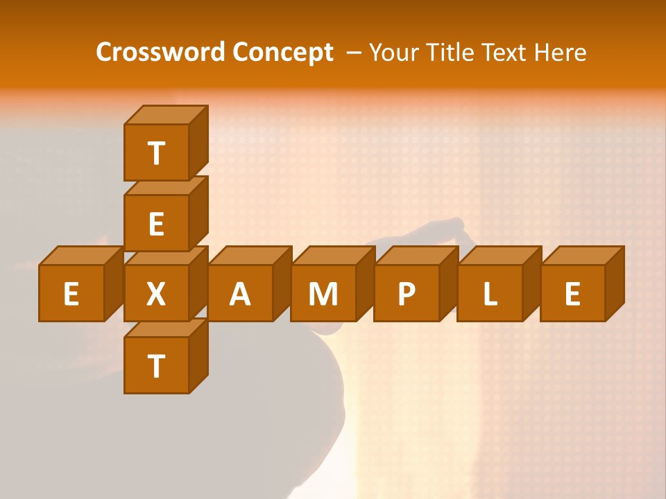 A Woman Sitting In A Yoga Position With Her Hands In The Air PowerPoint Template