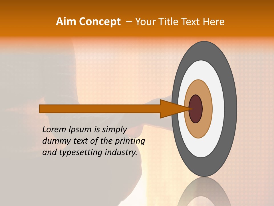 A Woman Sitting In A Yoga Position With Her Hands In The Air PowerPoint Template