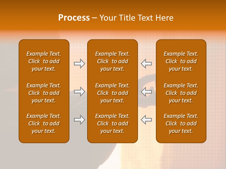 A Woman Sitting In A Yoga Position With Her Hands In The Air PowerPoint Template