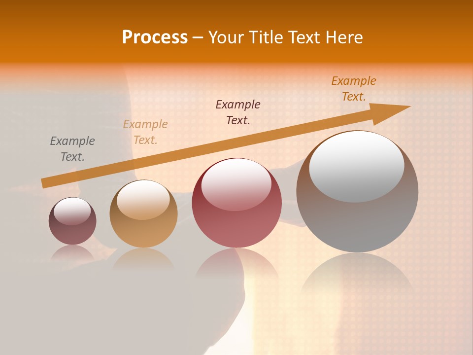 A Woman Sitting In A Yoga Position With Her Hands In The Air PowerPoint Template