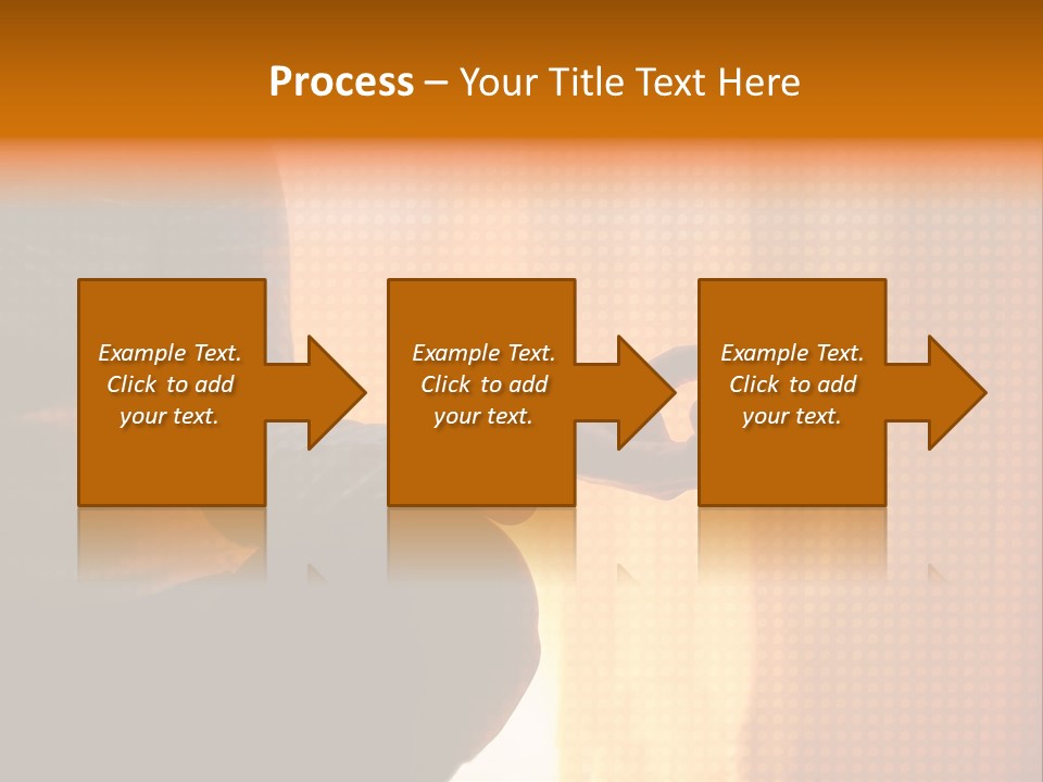 A Woman Sitting In A Yoga Position With Her Hands In The Air PowerPoint Template