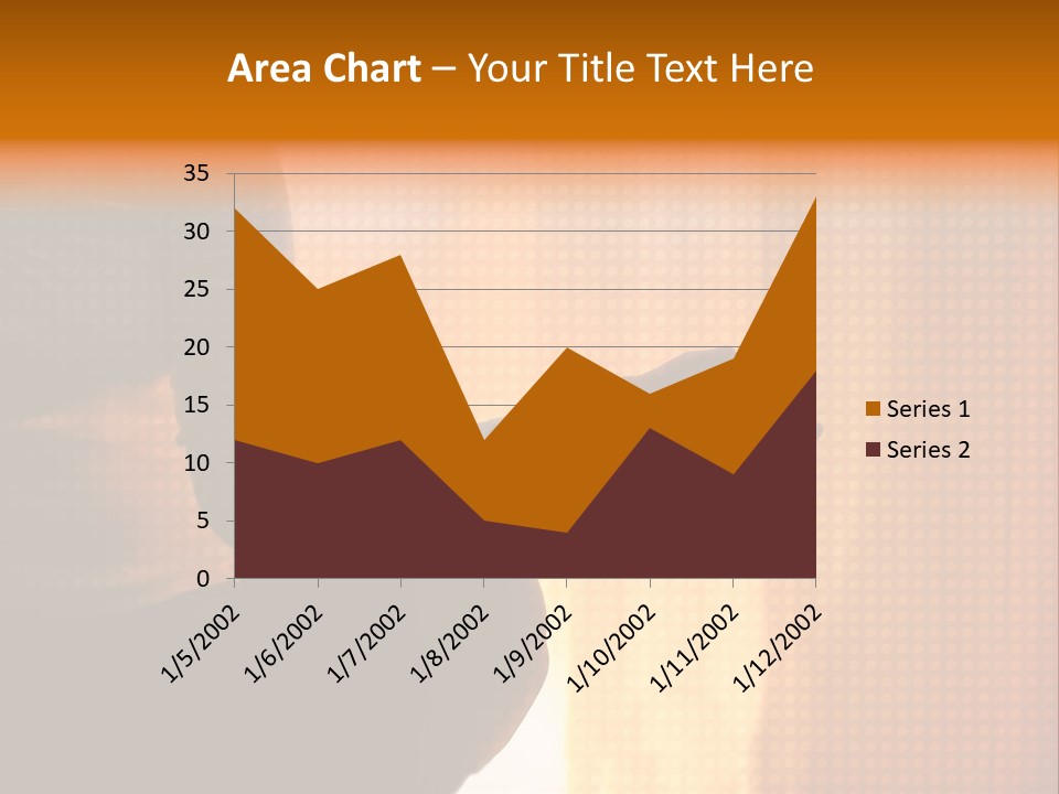 A Woman Sitting In A Yoga Position With Her Hands In The Air PowerPoint Template