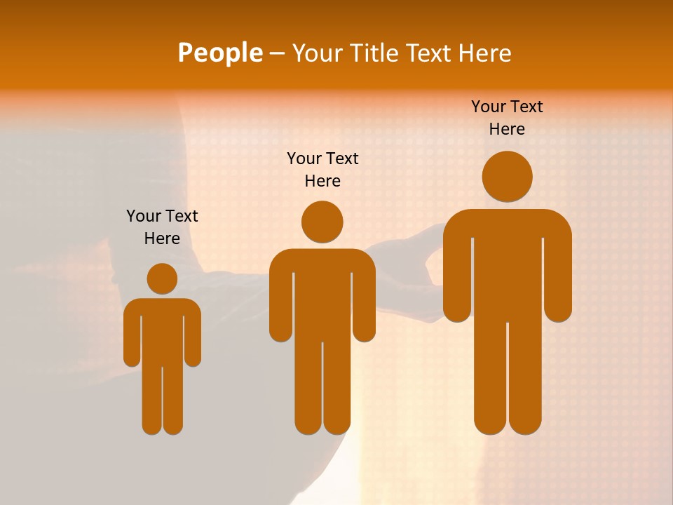 A Woman Sitting In A Yoga Position With Her Hands In The Air PowerPoint Template