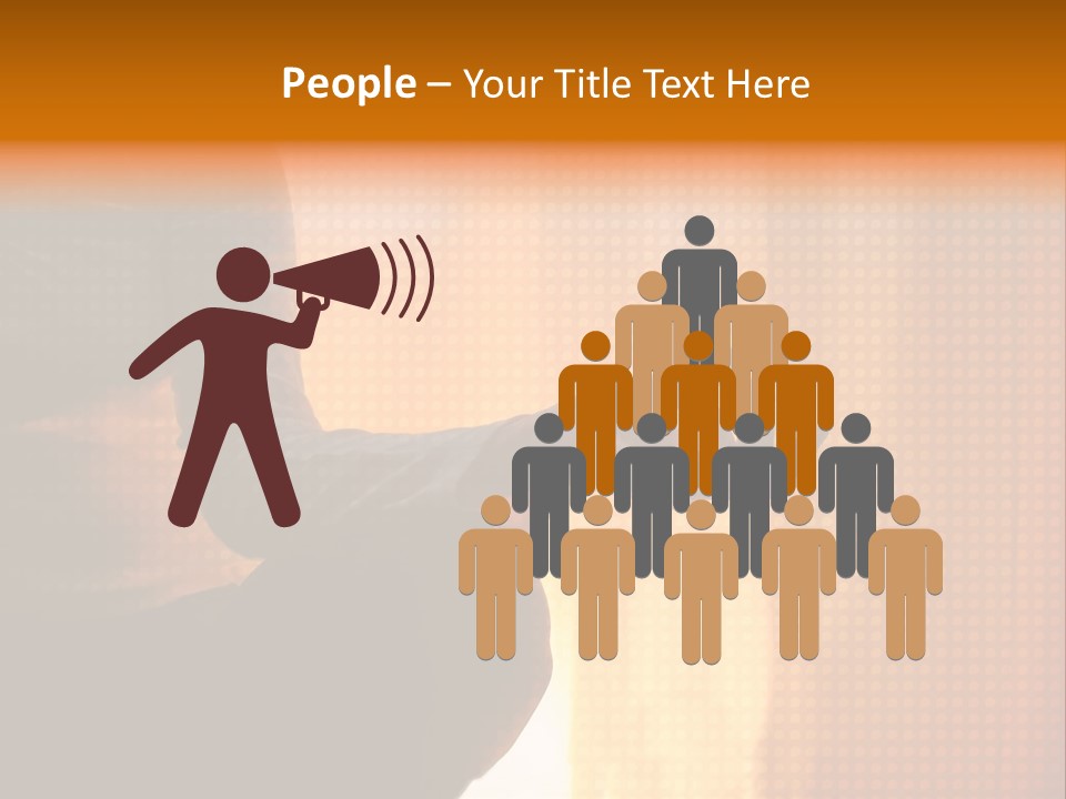 A Woman Sitting In A Yoga Position With Her Hands In The Air PowerPoint Template