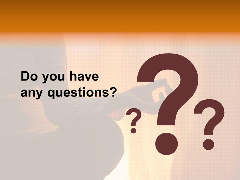 A Woman Sitting In A Yoga Position With Her Hands In The Air PowerPoint Template