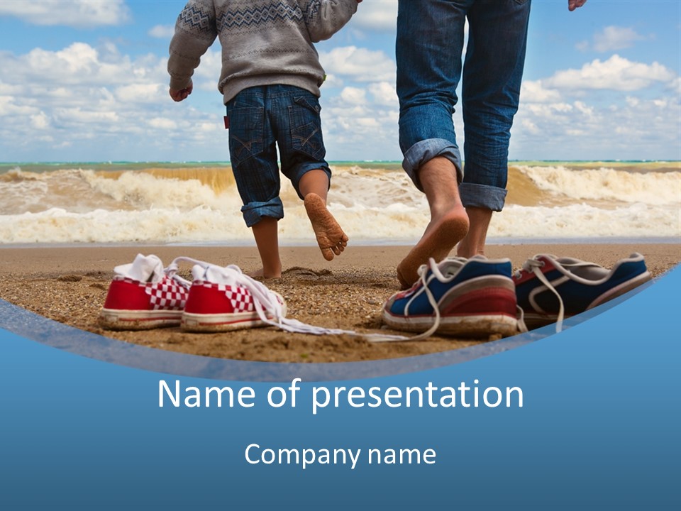 Generation Together Father PowerPoint Template