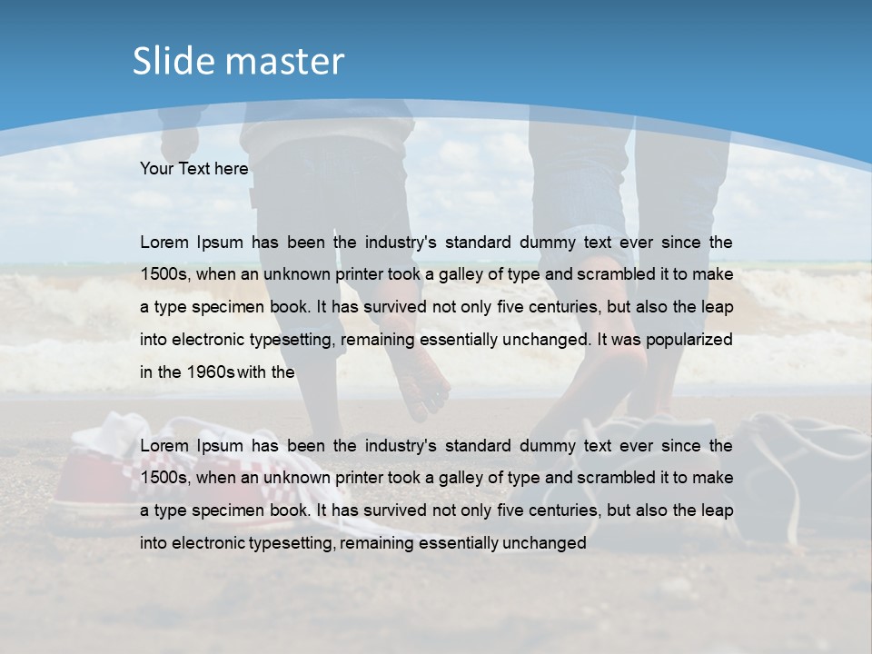 Generation Together Father PowerPoint Template