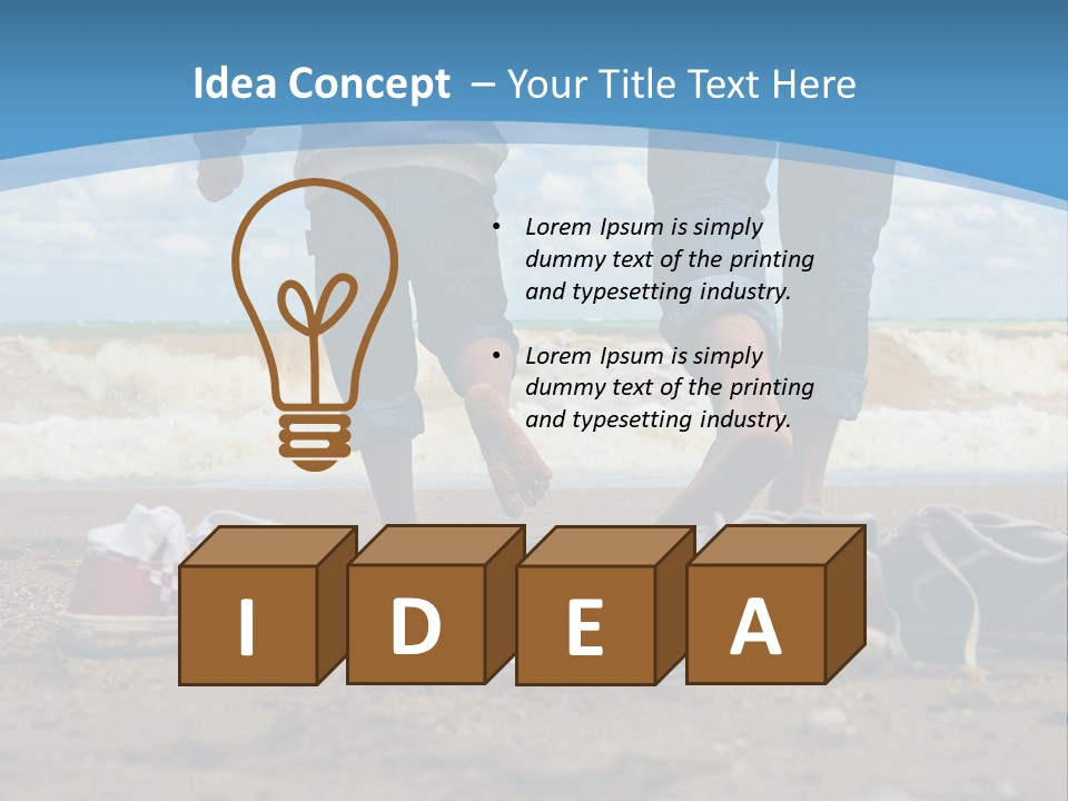 Generation Together Father PowerPoint Template