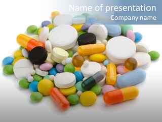 Help Capsule Prescription PowerPoint Template