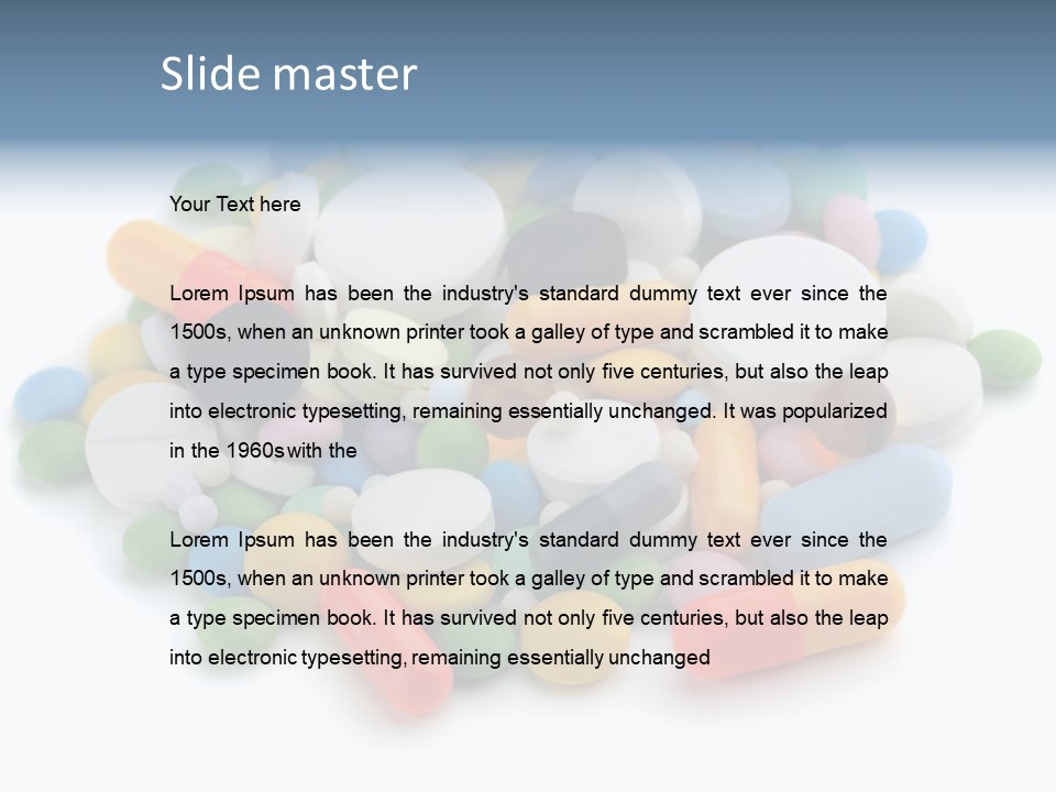 Help Capsule Prescription PowerPoint Template