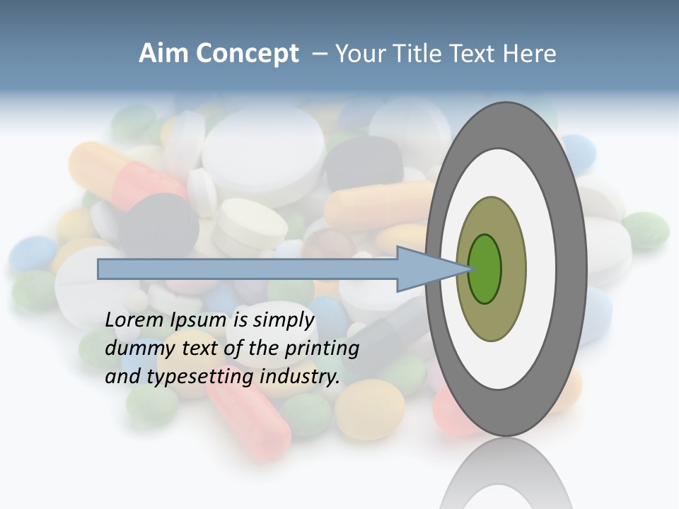 Help Capsule Prescription PowerPoint Template