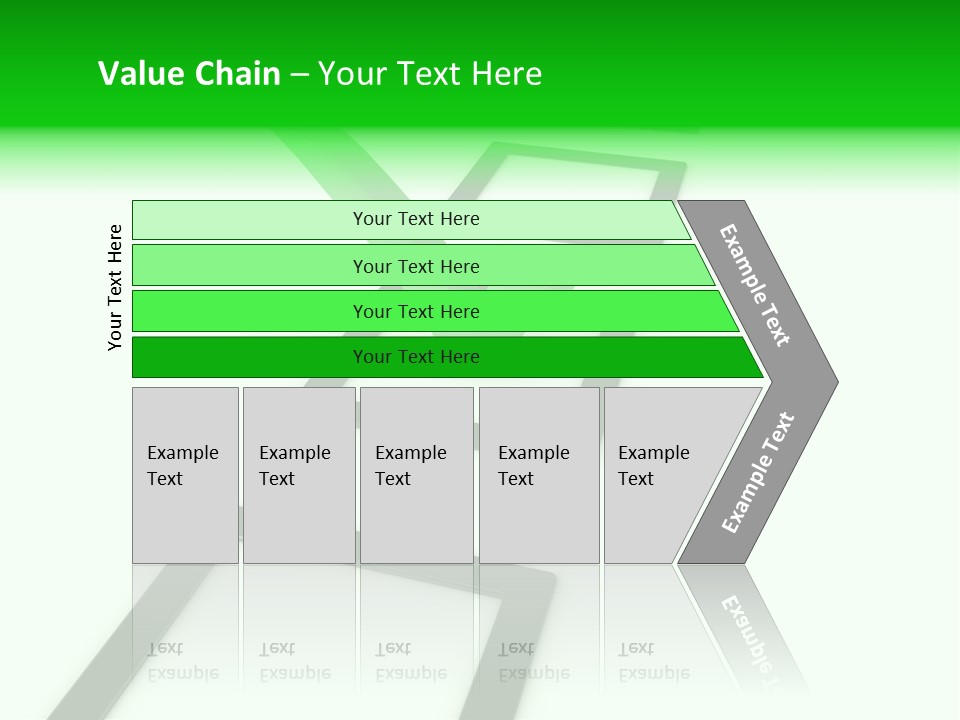 Selection White Symbol PowerPoint Template