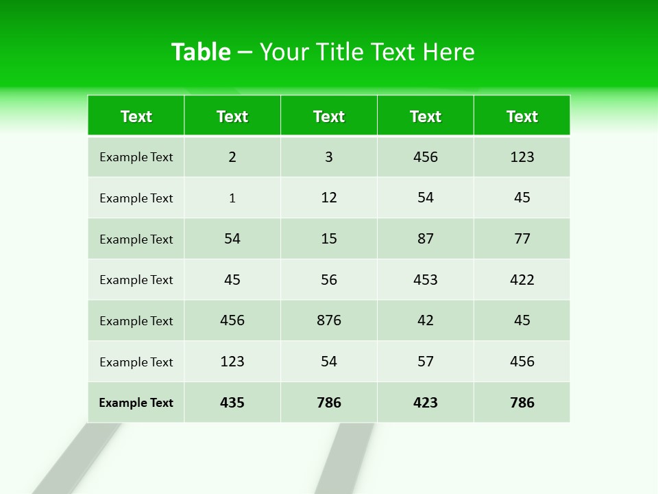 Selection White Symbol PowerPoint Template