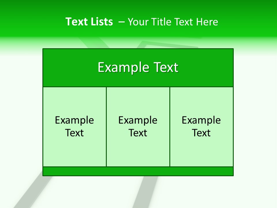 Selection White Symbol PowerPoint Template