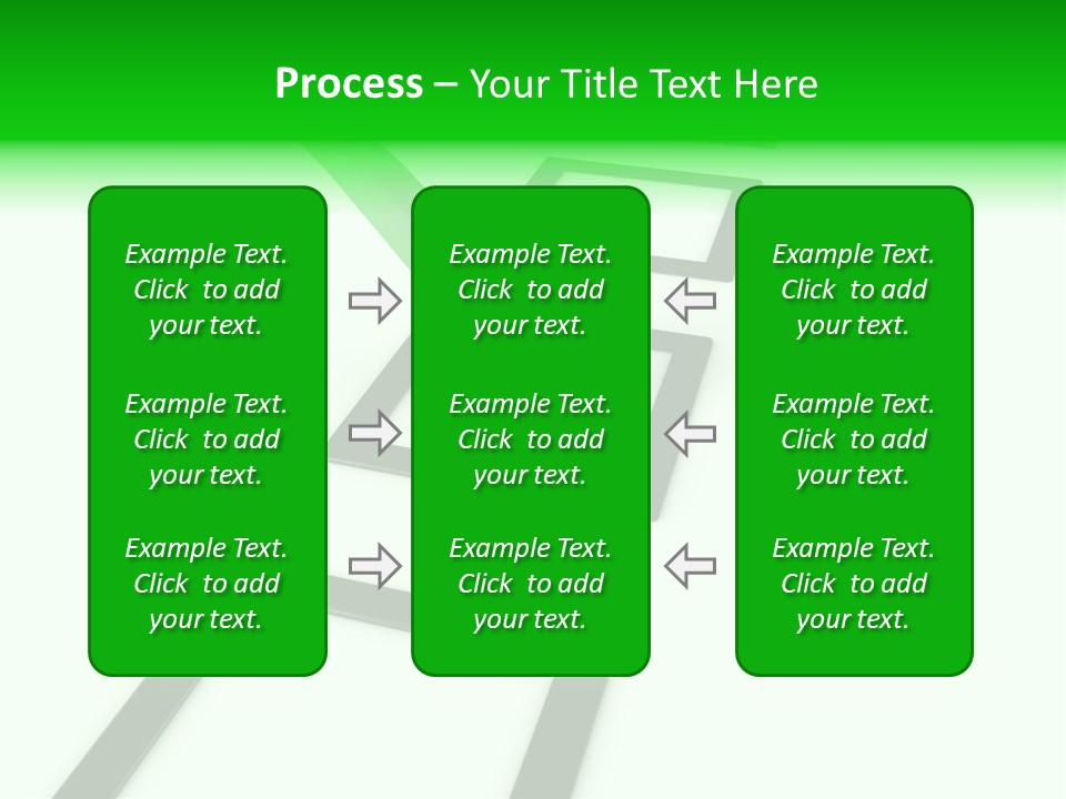 Selection White Symbol PowerPoint Template