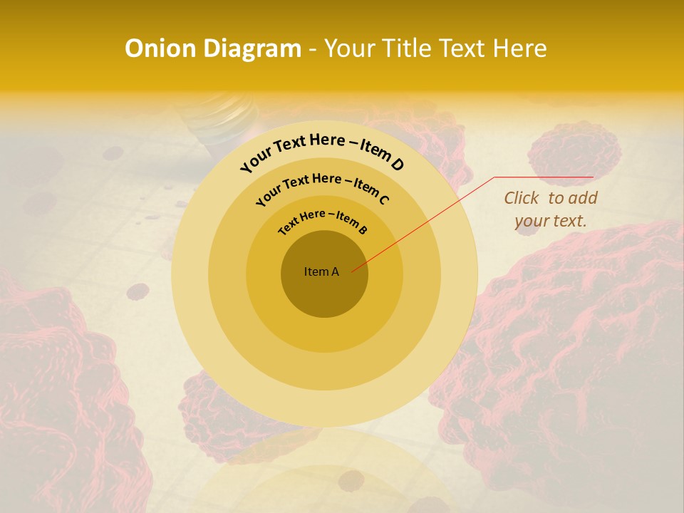Immune System Erase Microscopic PowerPoint Template