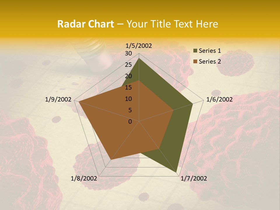 Immune System Erase Microscopic PowerPoint Template