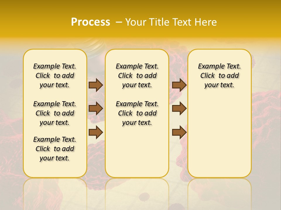Immune System Erase Microscopic PowerPoint Template