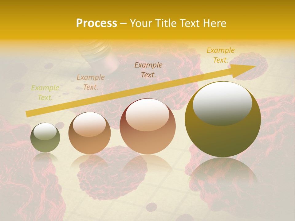 Immune System Erase Microscopic PowerPoint Template
