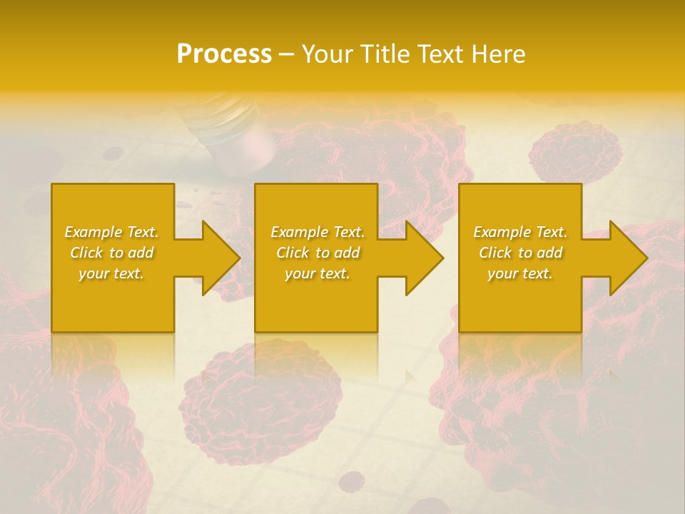 Immune System Erase Microscopic PowerPoint Template