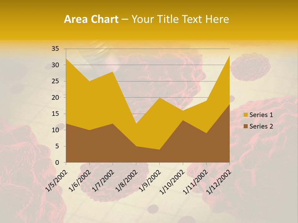 Immune System Erase Microscopic PowerPoint Template