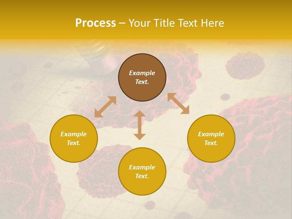 Immune System Erase Microscopic PowerPoint Template