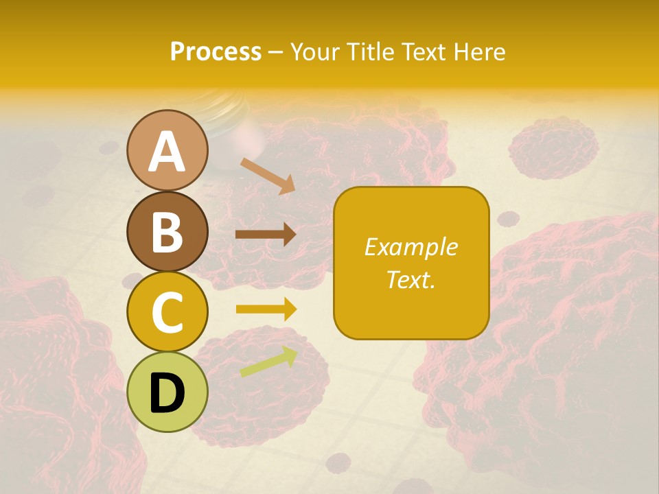 Immune System Erase Microscopic PowerPoint Template
