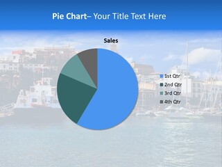 Island Water Panorama PowerPoint Template