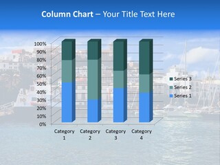 Island Water Panorama PowerPoint Template