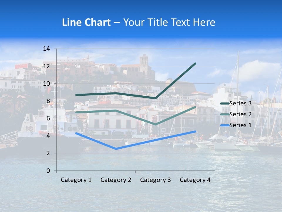 Island Water Panorama PowerPoint Template
