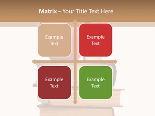 Delivering White Content PowerPoint Template