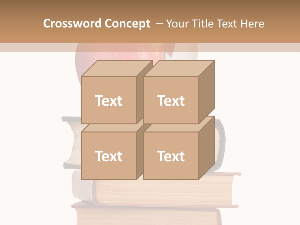 Delivering White Content PowerPoint Template