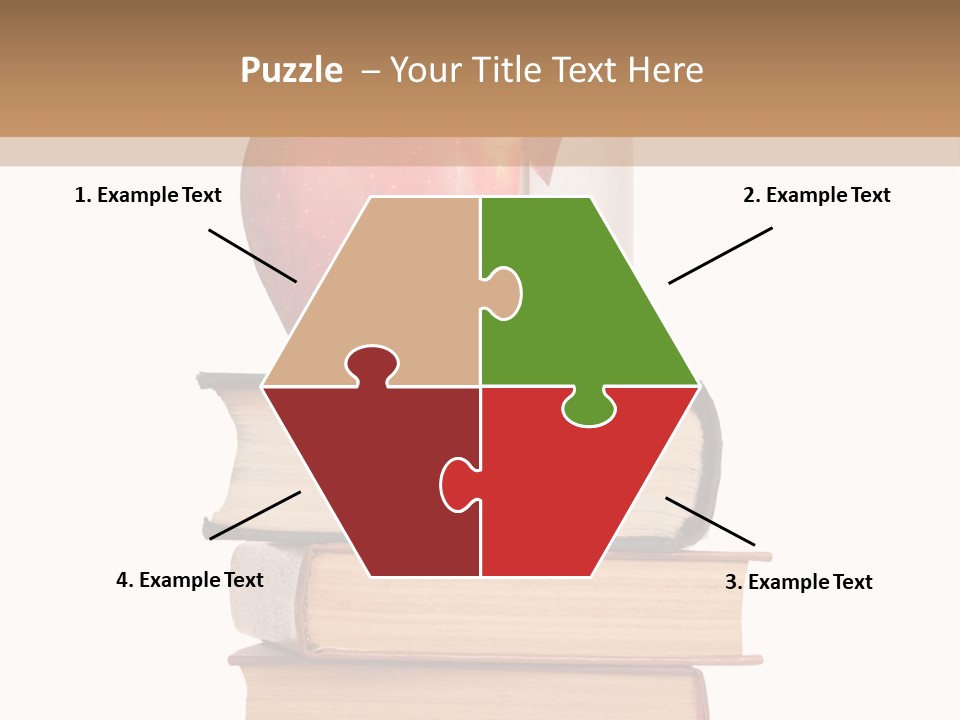 Delivering White Content PowerPoint Template