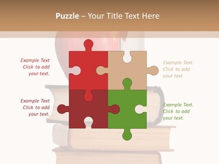 Delivering White Content PowerPoint Template