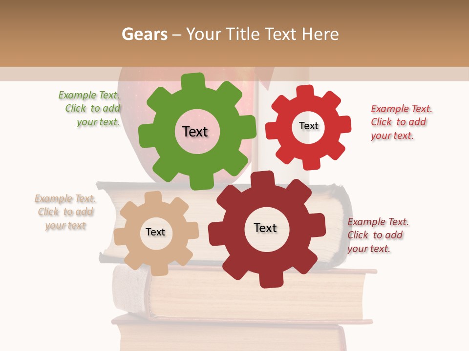 Delivering White Content PowerPoint Template