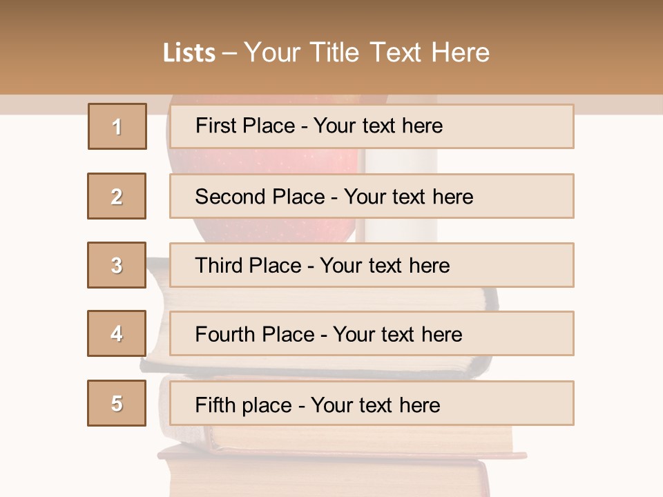 Delivering White Content PowerPoint Template