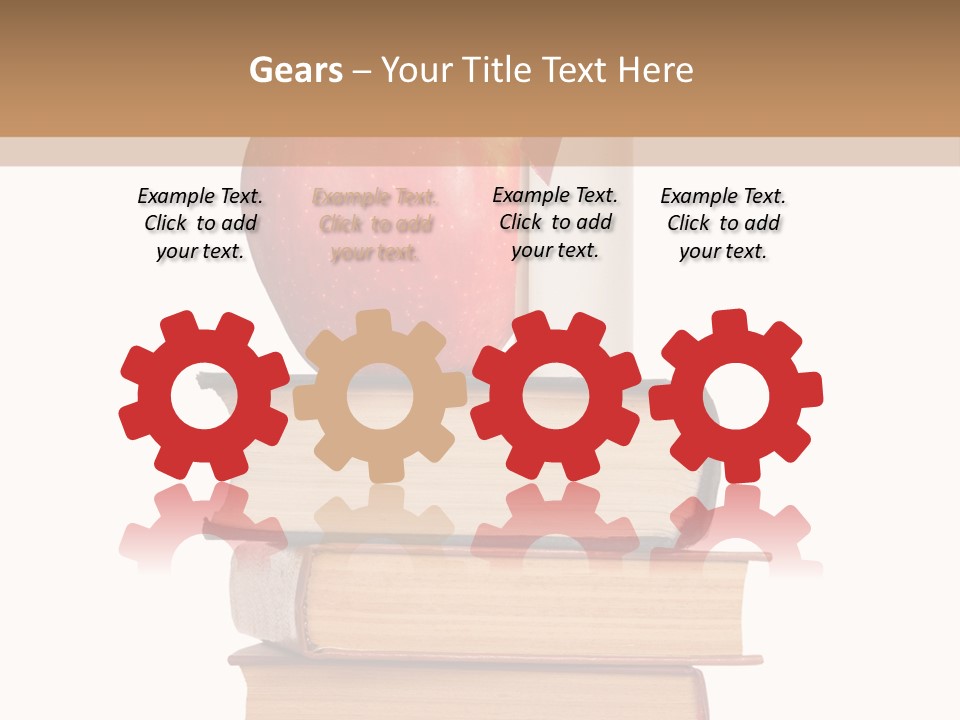 Delivering White Content PowerPoint Template