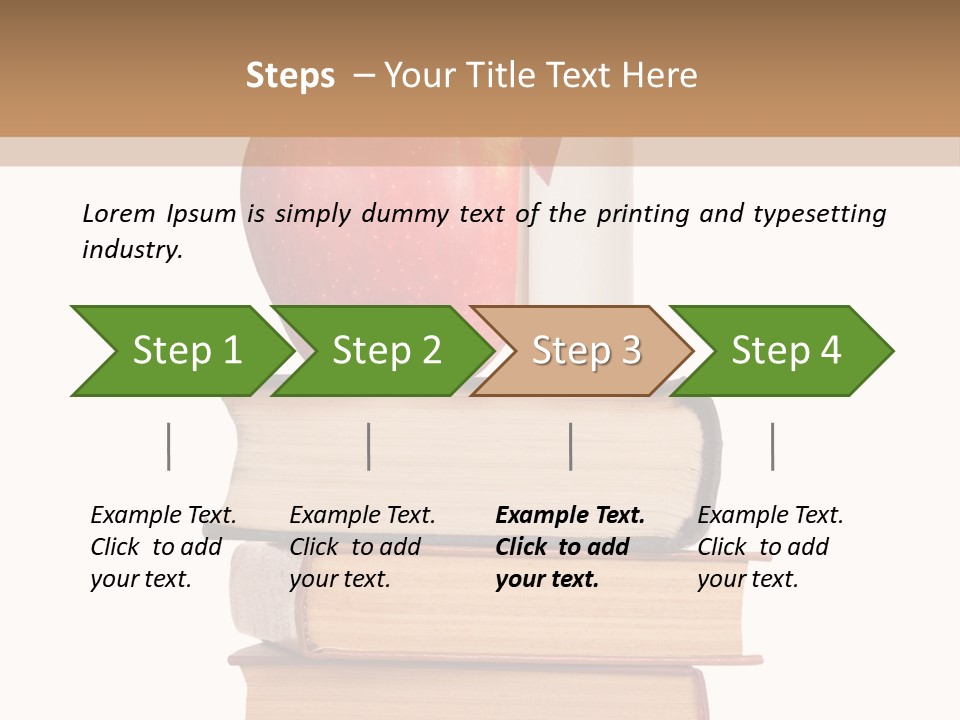 Delivering White Content PowerPoint Template
