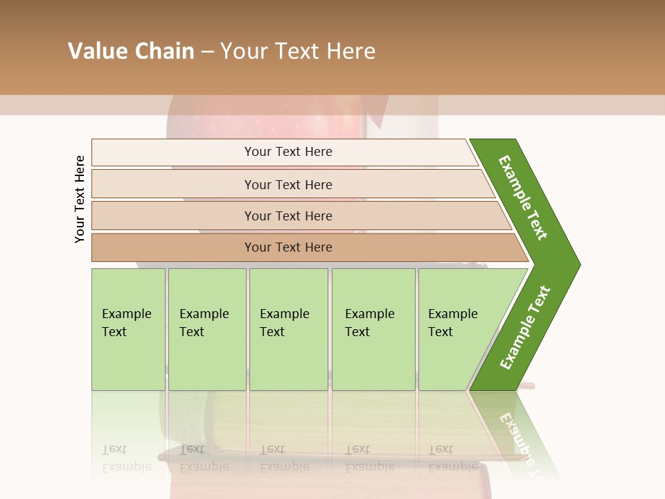 Delivering White Content PowerPoint Template