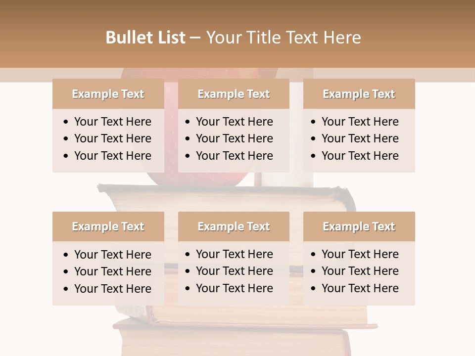 Delivering White Content PowerPoint Template