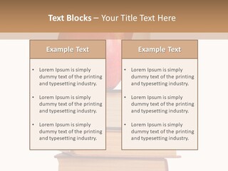 Delivering White Content PowerPoint Template