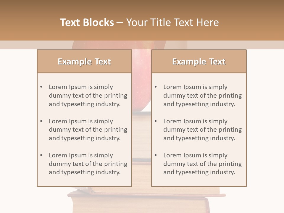 Delivering White Content PowerPoint Template