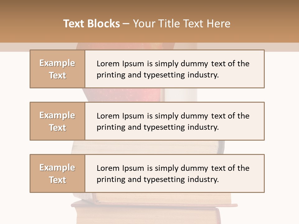 Delivering White Content PowerPoint Template