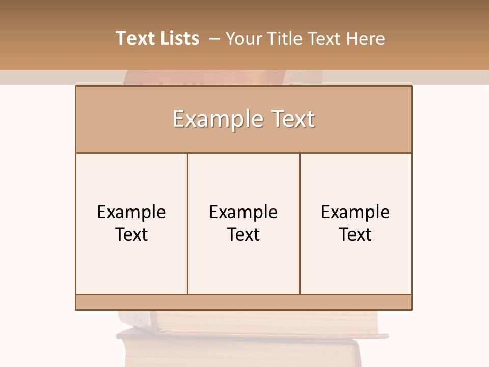 Delivering White Content PowerPoint Template