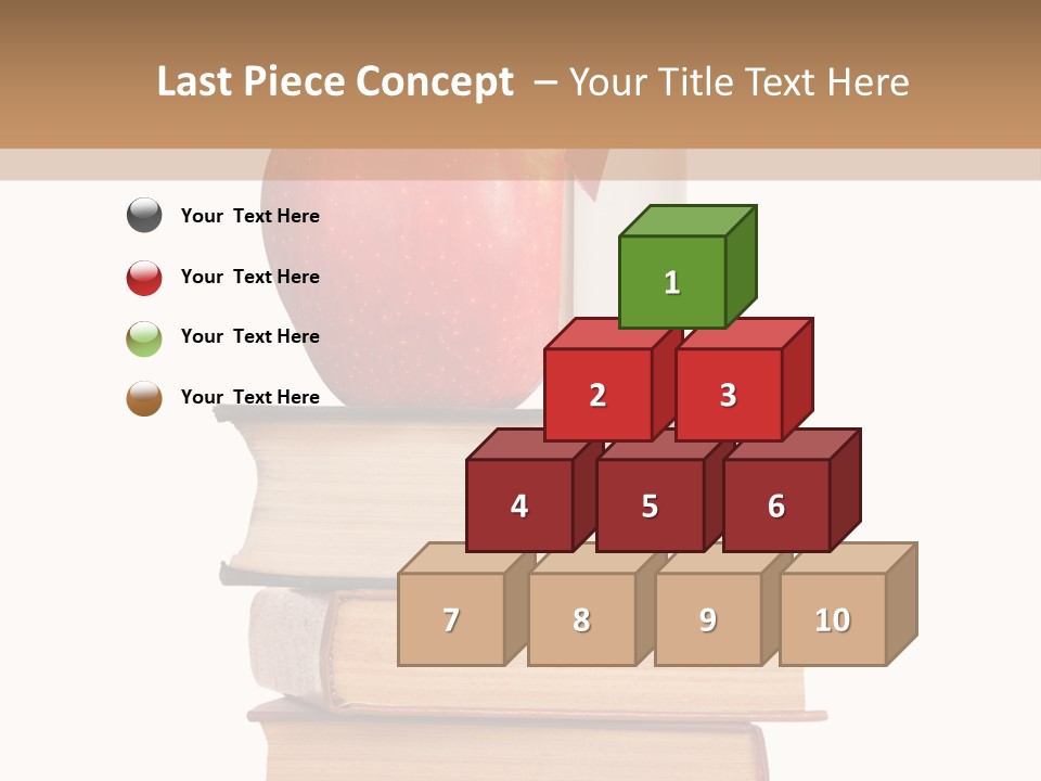 Delivering White Content PowerPoint Template